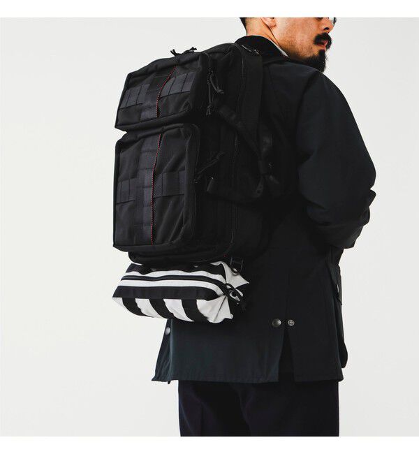 BEAMS PLUS「BRIEFING &times; BEAMS PLUS / 別注 DT Pouch Color CORDURA Nylon」|トートバッグ|