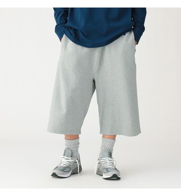 BEAMS「【別注】Champion / リバースウィーブ（R）ワイドショートパンツ」|その他|