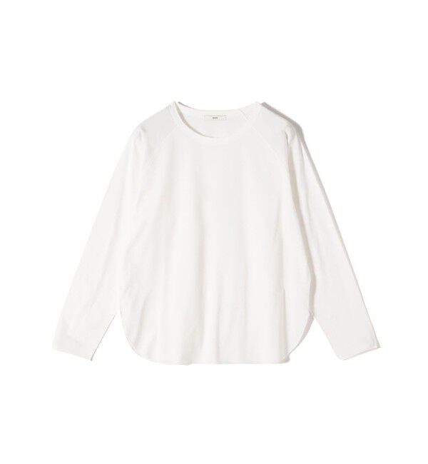 SHIPS for women「〈手洗い可能〉ベースボール TEE」|Tシャツ・カットソー|