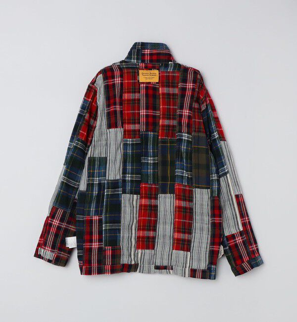 SHIPS「ORIGINAL MADRAS TRADING COMPANY: MADRAS PATCHWORK SHIRT JACKET」|ブルゾン・スタジャン|