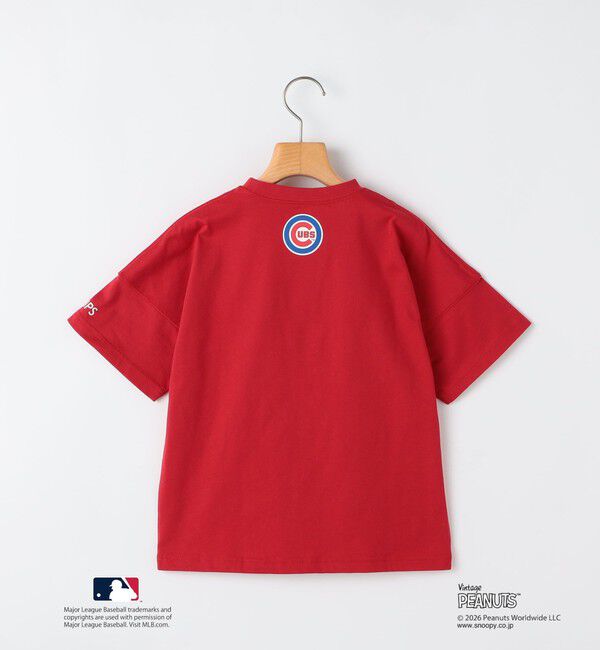 SHIPS KIDS「SHIPS KIDS:130～170cm / PEANUTS&times;MLB プリント Tシャツ」|Tシャツ・カットソー|
