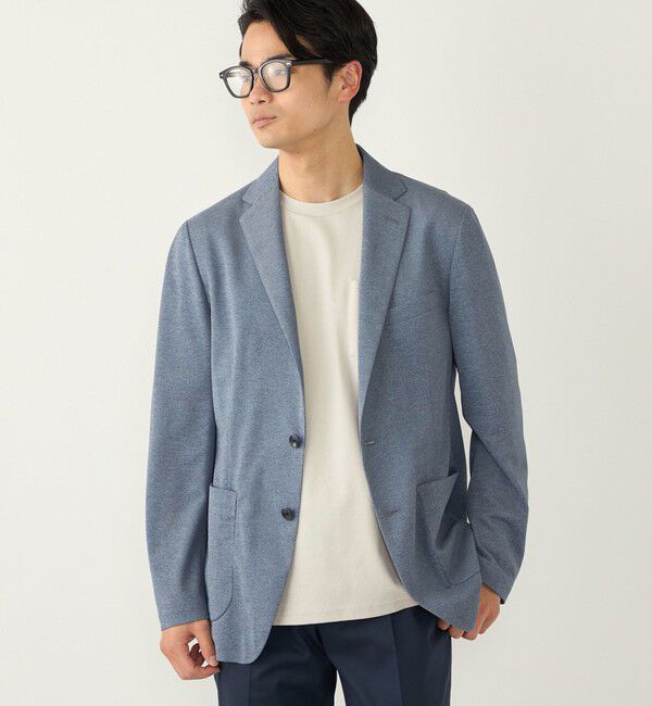SHIPS Colors 「SHIPS Colors:〈速乾・接触冷感・洗濯機可能〉Breeze Cool(R) ジャケット◇」|テーラードジャケット|ライトブルー