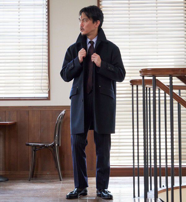SHIPS「【SHIPS別注】MACKINTOSH: HUMBIE SL メルトン コート」|ステンカラーコート|