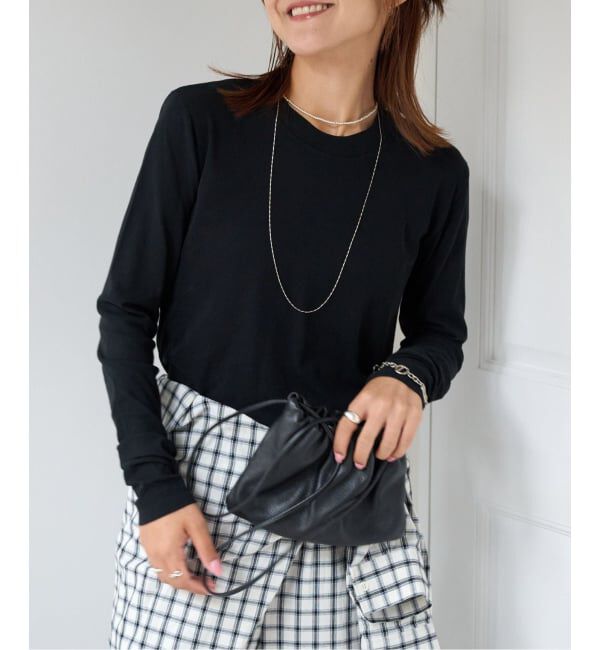 OUTDOOR PRODUCTS Usual Things「追加 ハイツイストジャージークルーネックコンパクト」|Tシャツ・カットソー|