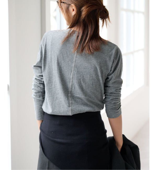 OUTDOOR PRODUCTS Usual Things「追加 ハイツイストジャージークルーネックコンパクト」|Tシャツ・カットソー|
