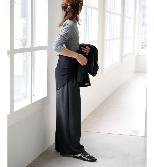 OUTDOOR PRODUCTS Usual Things「追加 ハイツイストジャージークルーネックコンパクト」|Tシャツ・カットソー|