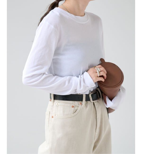 OUTDOOR PRODUCTS Usual Things「追加 ハイツイストジャージークルーネックコンパクト」|Tシャツ・カットソー|