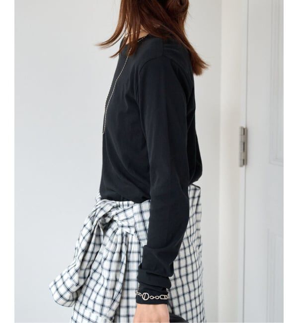 OUTDOOR PRODUCTS Usual Things「追加 ハイツイストジャージークルーネックコンパクト」|Tシャツ・カットソー|