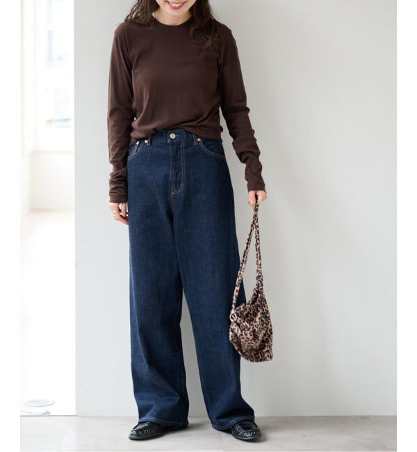 OUTDOOR PRODUCTS Usual Things「追加 ハイツイストジャージークルーネックコンパクト」|Tシャツ・カットソー|