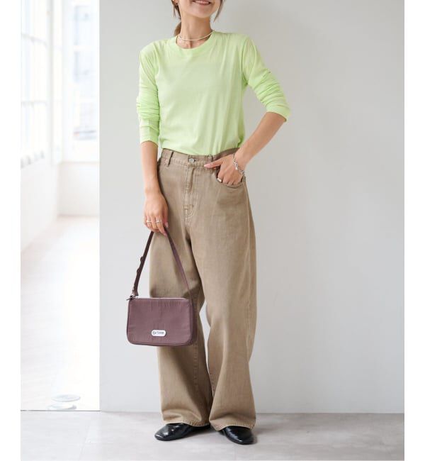 OUTDOOR PRODUCTS Usual Things「追加 ハイツイストジャージークルーネックコンパクト」|Tシャツ・カットソー|