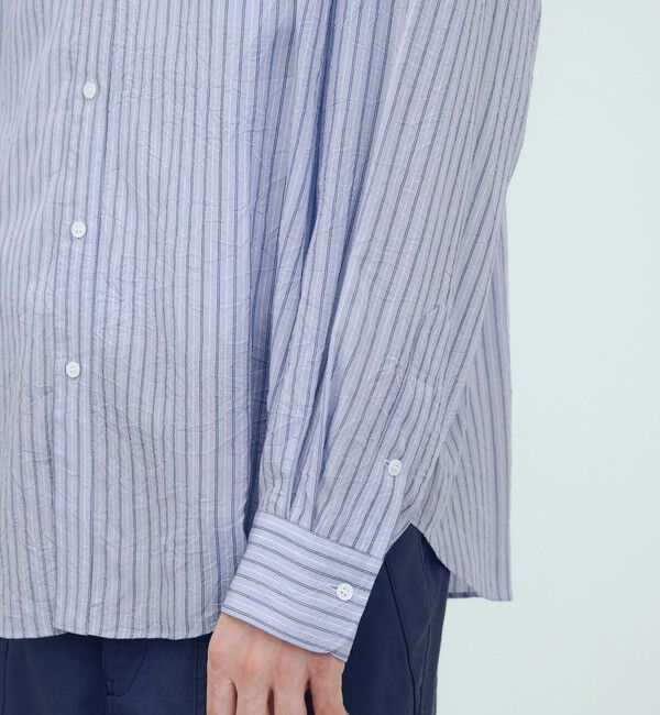 GALERIE VIE「クランプルブロード レギュラーカラーシャツ」|シャツ・ブラウス|