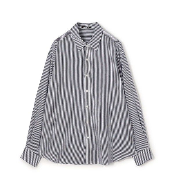 GALERIE VIE「クランプルブロード レギュラーカラーシャツ」|シャツ・ブラウス|64 ブルー系