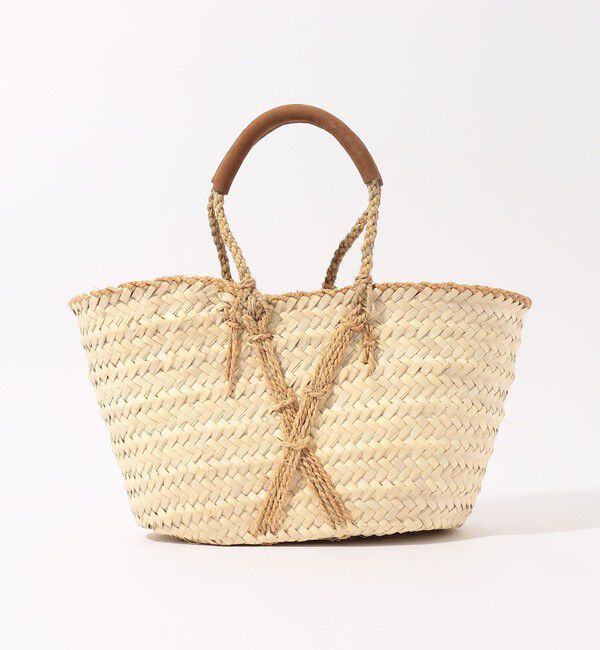 TOMORROWLAND GOODS「LA LISTE TUNISIENNE CROSS MARKET SAMLL バスケット」|かごバッグ|