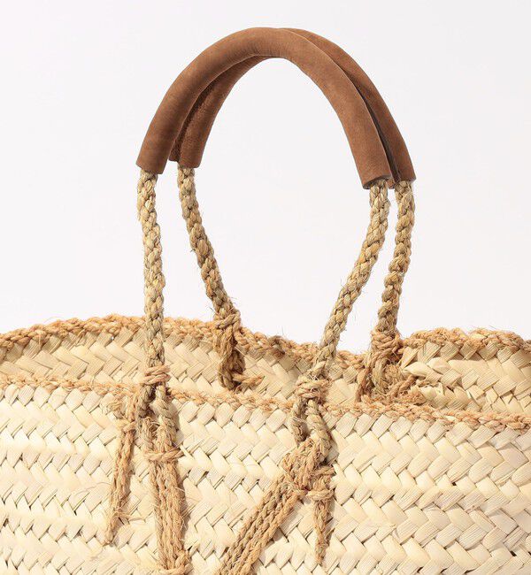 TOMORROWLAND GOODS「LA LISTE TUNISIENNE CROSS MARKET SAMLL バスケット」|かごバッグ|