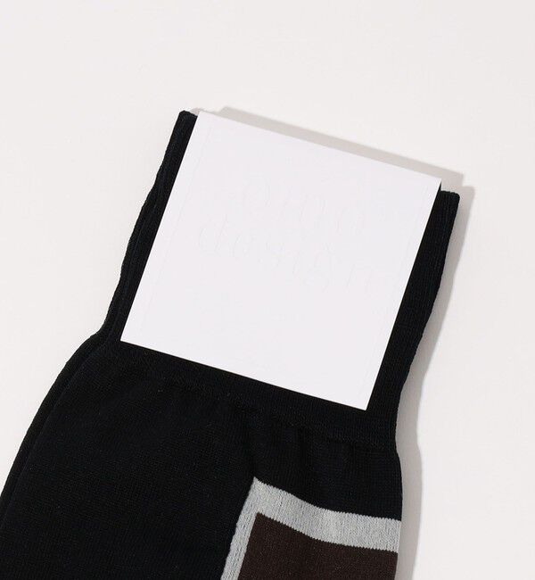 TOMORROWLAND GOODS「omo design  WINDOW コットンナイロンソックス」|ソックス|