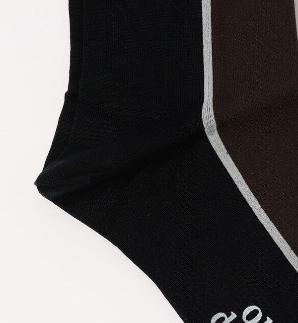 TOMORROWLAND GOODS「omo design  WINDOW コットンナイロンソックス」|ソックス|