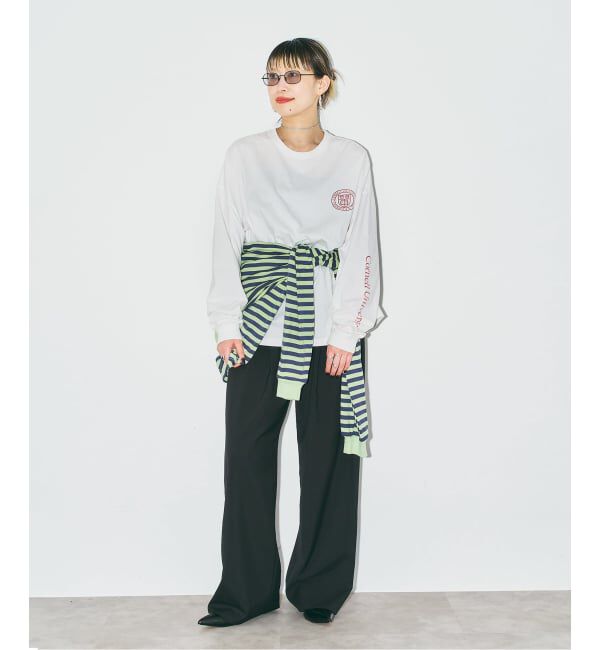  「《追加2》MILLER 別注 border shirt：カットソー」|Tシャツ・カットソー|