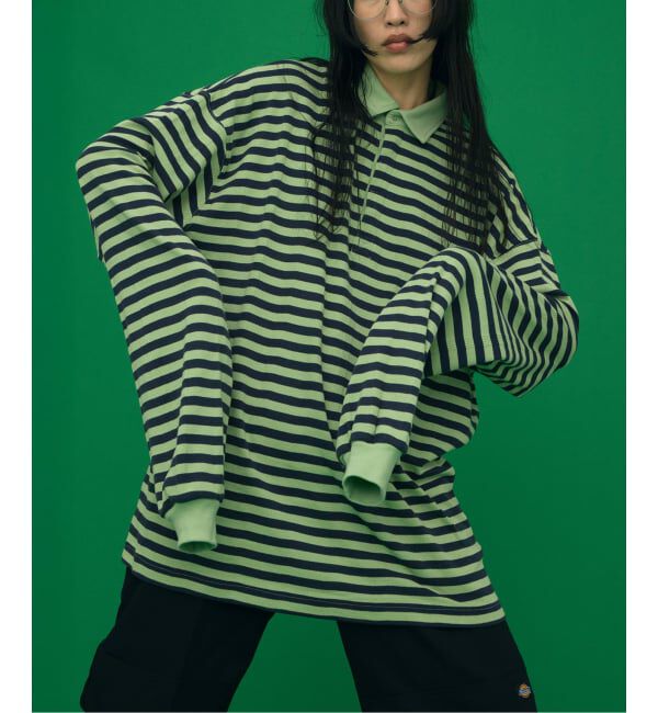  「《追加2》MILLER 別注 border shirt：カットソー」|Tシャツ・カットソー|グリーン