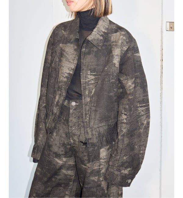  「TAAKK DENIM BLOUSON TA26AW-BL334：デニムジャケット」|デニムジャケット|グレー