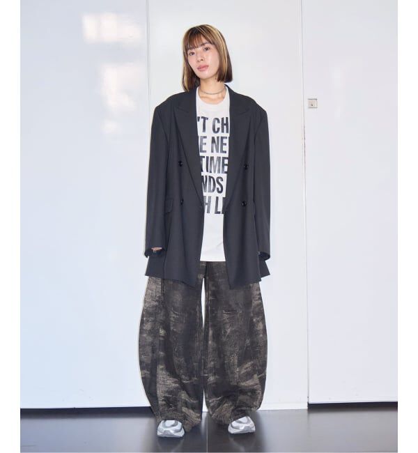  「TAAKK DENIM CURVED PANTS TA26AW-PT335：パンツ」|デニム|
