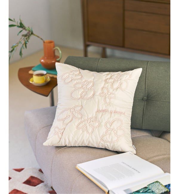 journal standard Furniture「PADDET CUSHION　クッションカバー 45cm」|クッション・クッションカバー|ベージュ