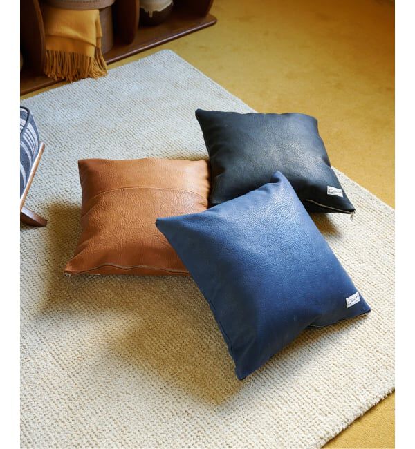 ACME「GRAIN LEATHER CUSHION　クッションカバー」|クッション・クッションカバー|