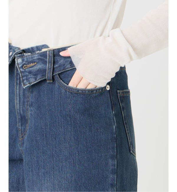 Plage「《予約》Turn belt デニムパンツ」|デニム|