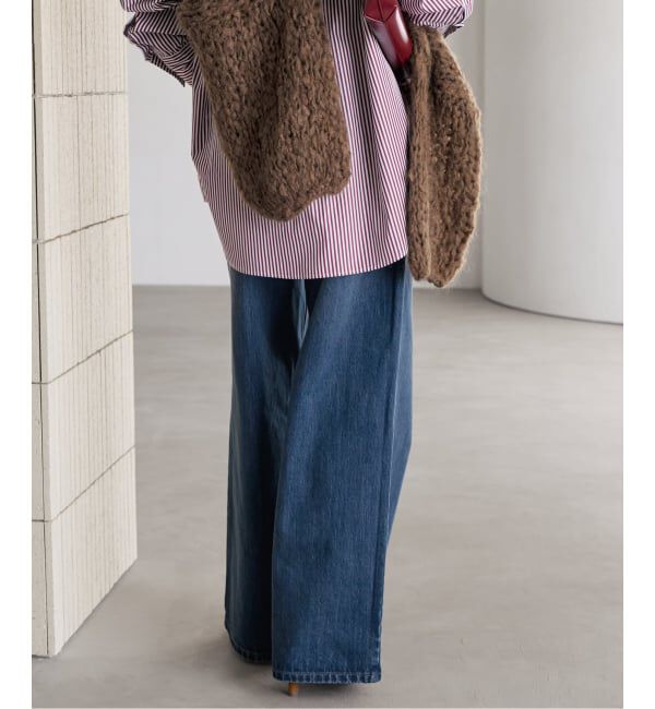 Plage「《予約》Turn belt デニムパンツ」|デニム|