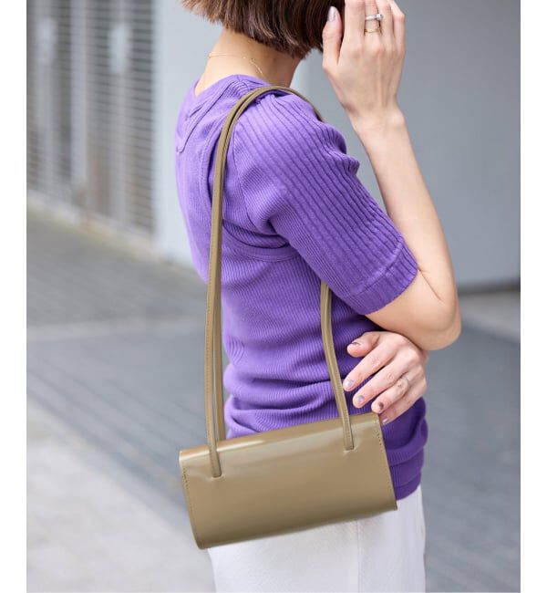 IENA「fane/フェイン MIE BAG ショルダーバッグ」|ショルダー・メッセンジャー|ベージュ