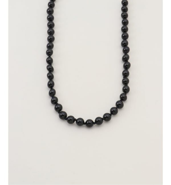 IENA「《追加》EO/イオ ROUND STONE NECKLACE ネックレス BO26SS-56」|ネックレス|