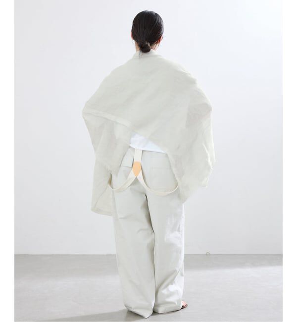 IENA「NIMNIMDUAI/ニムニムデュアイ 別注 PREMIUM LINEN GAUZE STOLE ストール」|ストール|
