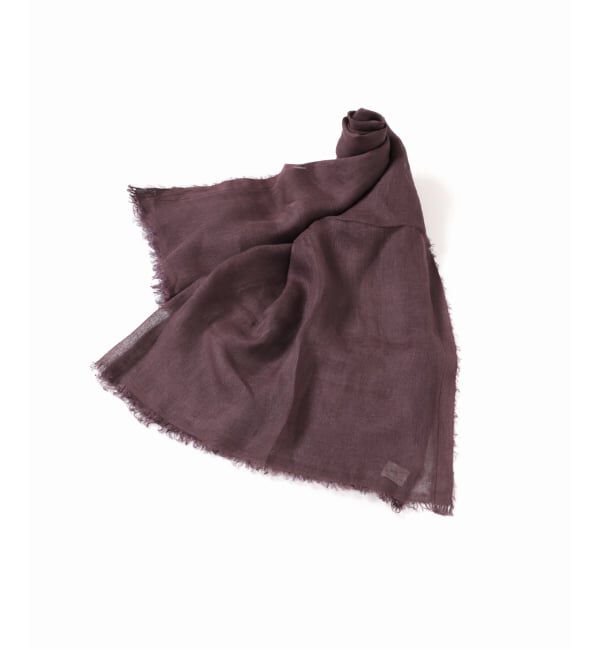 IENA「NIMNIMDUAI/ニムニムデュアイ 別注 PREMIUM LINEN GAUZE STOLE ストール」|ストール|