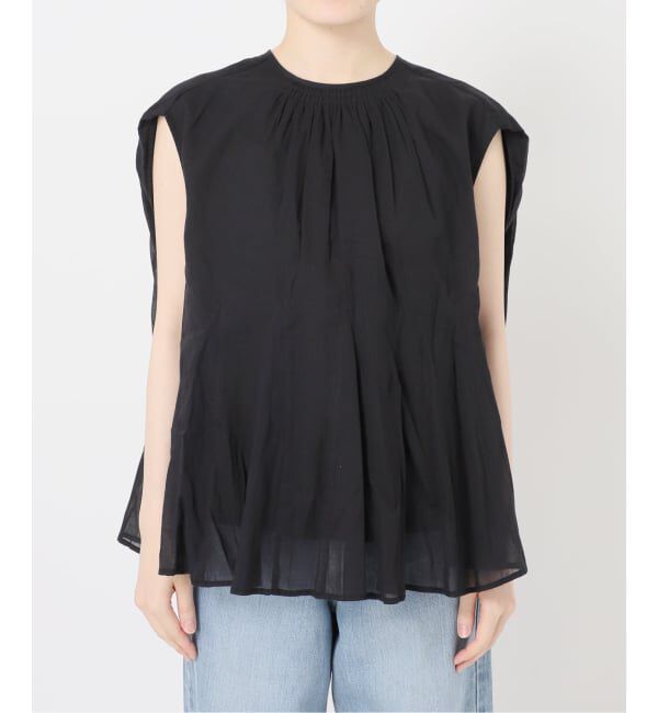 IENA「MARILYN MOON/マリリンムーン sheer cotton bl ブラウス 4263-104」|シャツ・ブラウス|