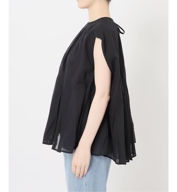 IENA「MARILYN MOON/マリリンムーン sheer cotton bl ブラウス 4263-104」|シャツ・ブラウス|