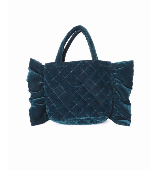 IENA「MALUS/マリュス Ruffle mini bag バッグ  MSG-025」|ハンドバッグ|