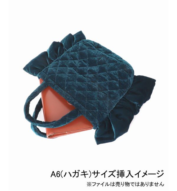 IENA「MALUS/マリュス Ruffle mini bag バッグ  MSG-025」|ハンドバッグ|