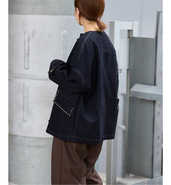 IENA「MACKINTOSH/マッキントッシュ 別注 HUMBIE NC DNM JK MB STUDS ジャケット」|デニムジャケット|