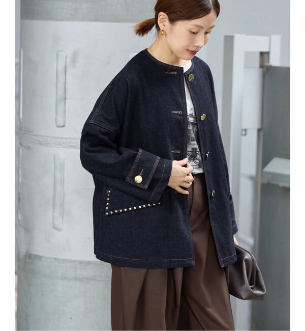 IENA「MACKINTOSH/マッキントッシュ 別注 HUMBIE NC DNM JK MB STUDS ジャケット」|デニムジャケット|