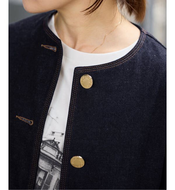 IENA「MACKINTOSH/マッキントッシュ 別注 HUMBIE NC DNM JK MB STUDS ジャケット」|デニムジャケット|