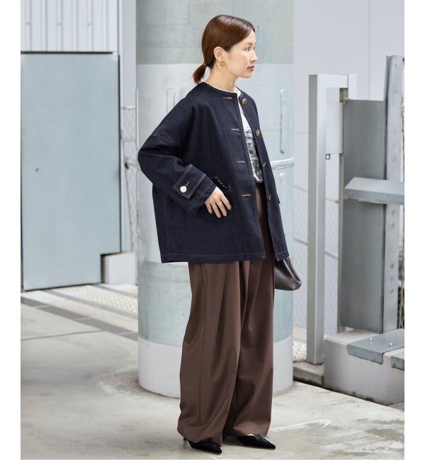 IENA「MACKINTOSH/マッキントッシュ 別注 HUMBIE NC DNM JK MB STUDS ジャケット」|デニムジャケット|