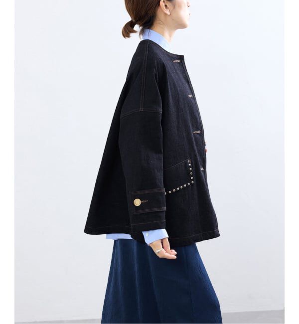 IENA「MACKINTOSH/マッキントッシュ 別注 HUMBIE NC DNM JK MB STUDS ジャケット」|デニムジャケット|