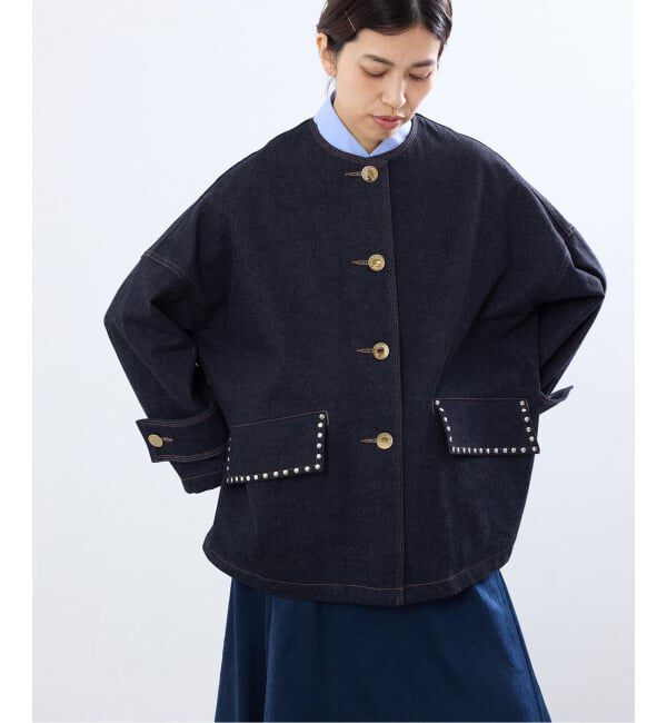 IENA「MACKINTOSH/マッキントッシュ 別注 HUMBIE NC DNM JK MB STUDS ジャケット」|デニムジャケット|
