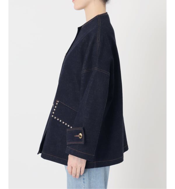 IENA「MACKINTOSH/マッキントッシュ 別注 HUMBIE NC DNM JK MB STUDS ジャケット」|デニムジャケット|