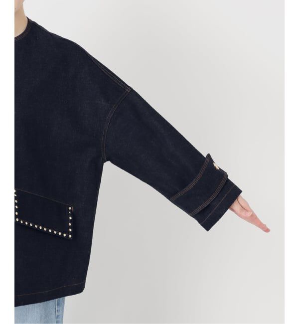 IENA「MACKINTOSH/マッキントッシュ 別注 HUMBIE NC DNM JK MB STUDS ジャケット」|デニムジャケット|