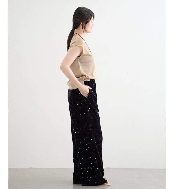 IENA「ラメフレンチスリーブTシャツ」|Tシャツ・カットソー|
