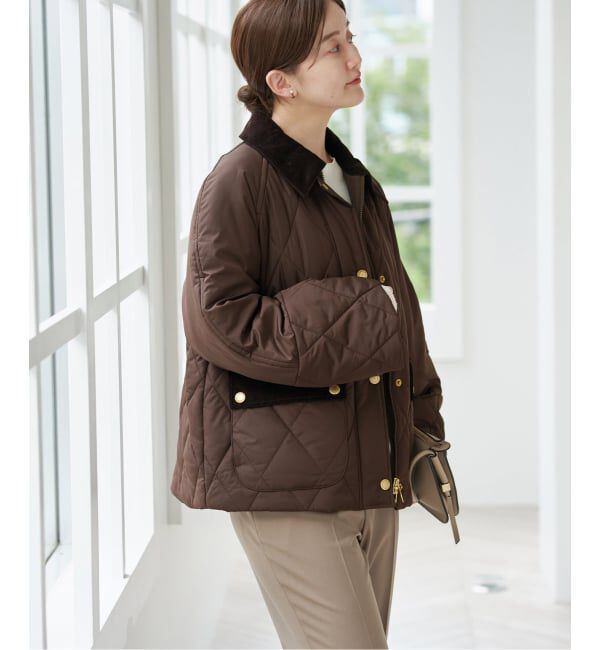 IENA「《予約》Barbour/バブアー 別注 MARTHA QUILTED JK ブルゾン」|その他|