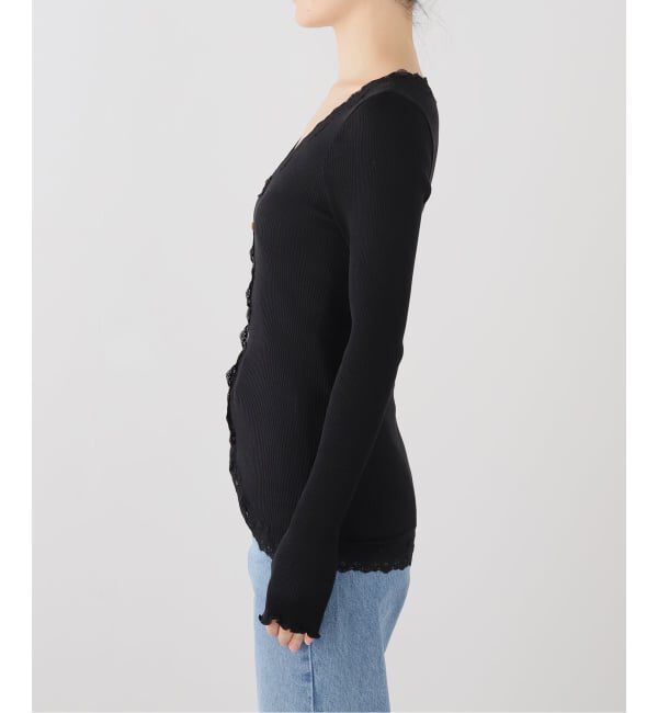 SLOBE IENA「ROSEMUNDE/ロサムンド Lace cardigan 5420」|カーディガン|
