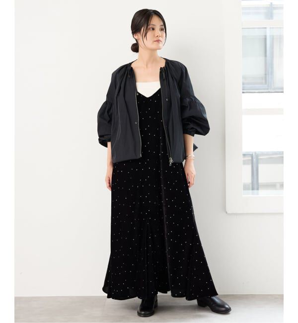 IENA「MARILYN MOON/マリリンムーン 2way taffeta bz ブルゾン 4263-120」|その他|