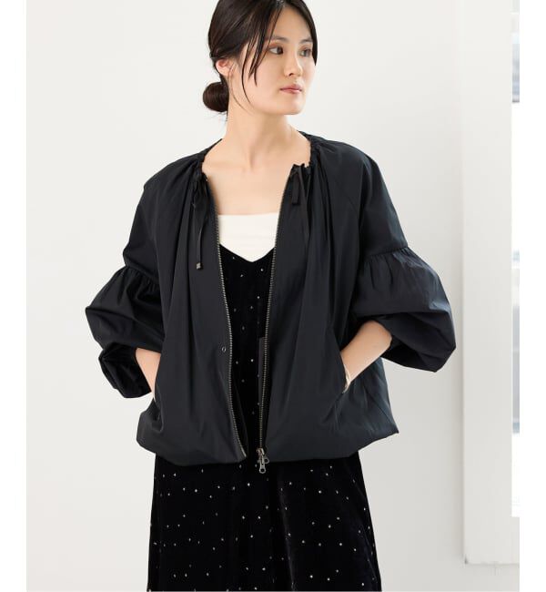 IENA「MARILYN MOON/マリリンムーン 2way taffeta bz ブルゾン 4263-120」|その他|