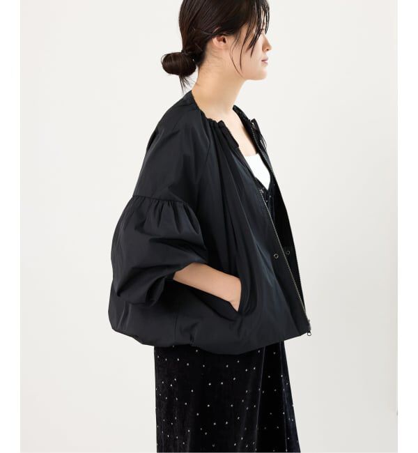 IENA「MARILYN MOON/マリリンムーン 2way taffeta bz ブルゾン 4263-120」|その他|